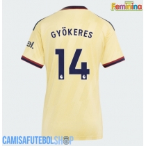 Camisa de time de futebol Arsenal Viktor Gyokeres #14 Replicas 3º Equipamento Feminina 2026-27 Manga Curta